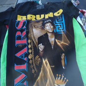 World tour Bruno Mars 24k t shirt